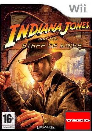 Indiana Jones and the Staff of Kings Wii USED