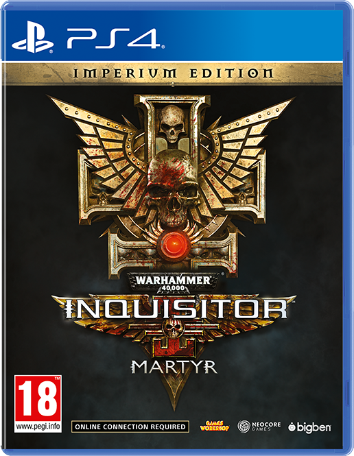 Warhammer 40,000 Inquisitor Martyr (Imperium Edition) PS4 NEW