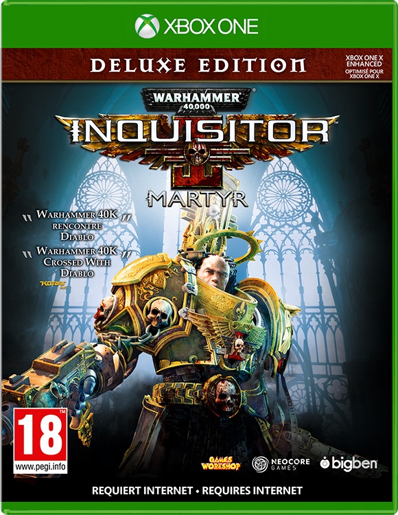 Warhammer 40,000 Inquisitor Martyr (Deluxe Edition) XONE NEW
