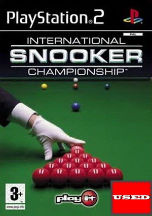 International Snooker Championship PS2 USED