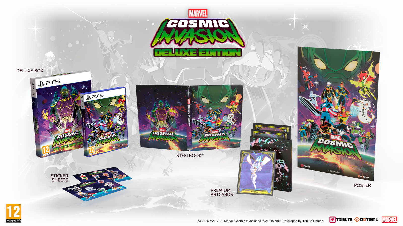 Marvel Cosmic Invasion Deluxe Edition PS5 NEW