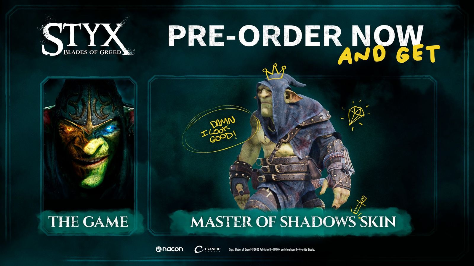 Styx : Blades Of Greed PS5 NEW