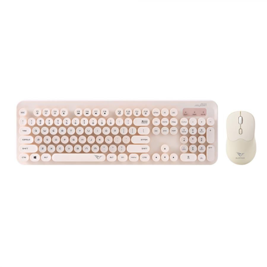 ALCATROZ WIRELESS MOUSE AND KEYBOARD JELLYBEAN A5000 LATTE