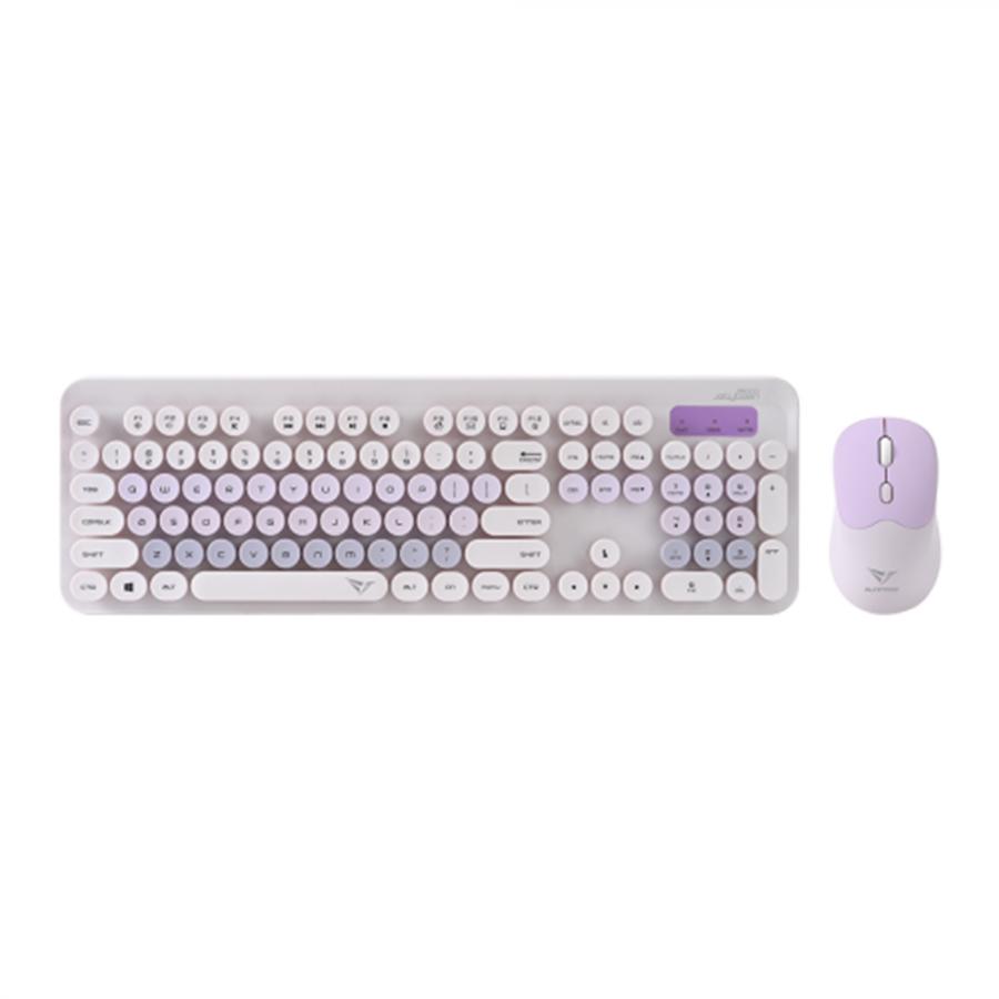 ALCATROZ WIRELESS MOUSE AND KEYBOARD JELLYBEAN A5000 LILAC