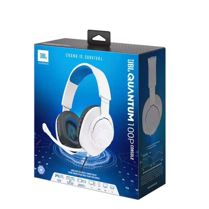 NBA 2K23  PS5   +  JBL Quantum 100P  Over-Ear Wired Gaming Headset ( PS5/PS4 Ideal ) 