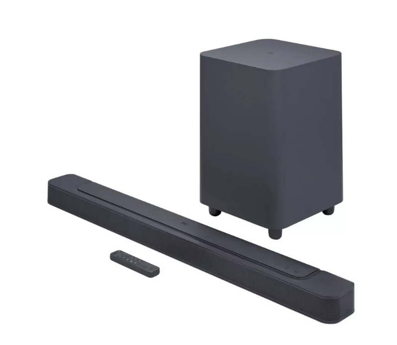JBL Bar 500, MultiBeam, Virtual Dolby Atmos, Chromecast, Wir Sub