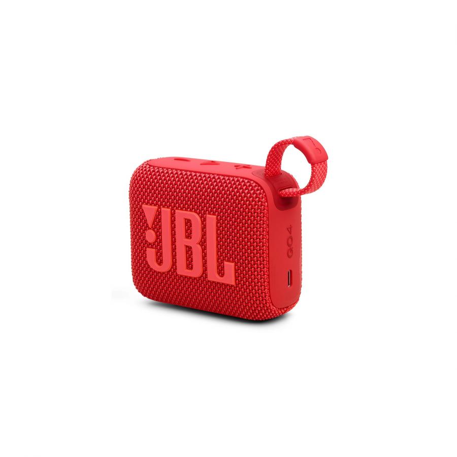 JBL GO4 Portable Bluetooth Speaker, Water/Dust proof IP67, (Red)