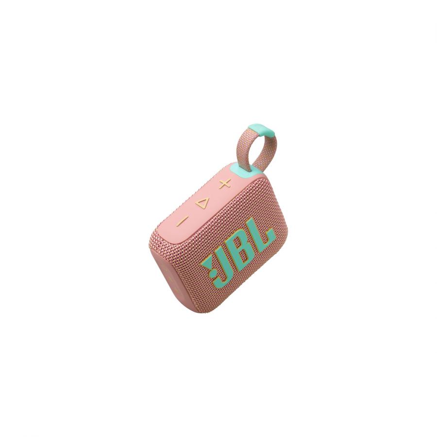 JBL GO4 Portable Bluetooth Speaker, Water/Dust proof IP67, (Pink)