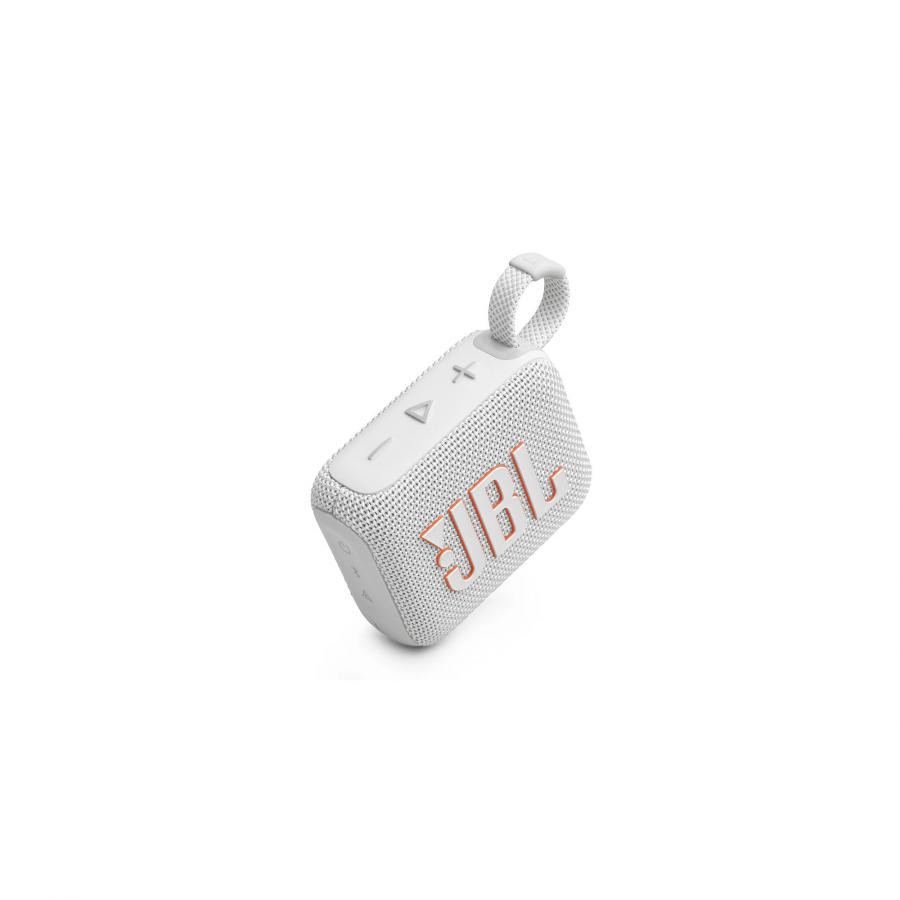 JBL GO4  Portable Bluetooth Speaker, Water/Dust proof IP67, (White)