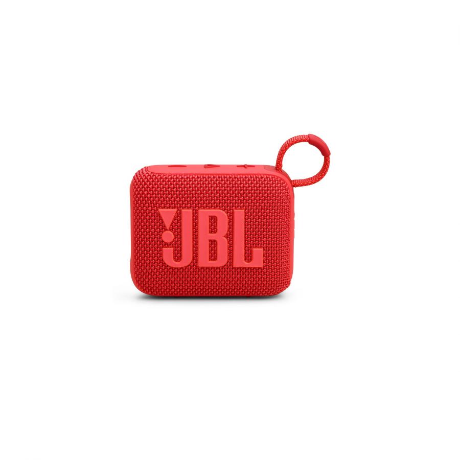 JBL GO4 Portable Bluetooth Speaker, Water/Dust proof IP67, (Red)