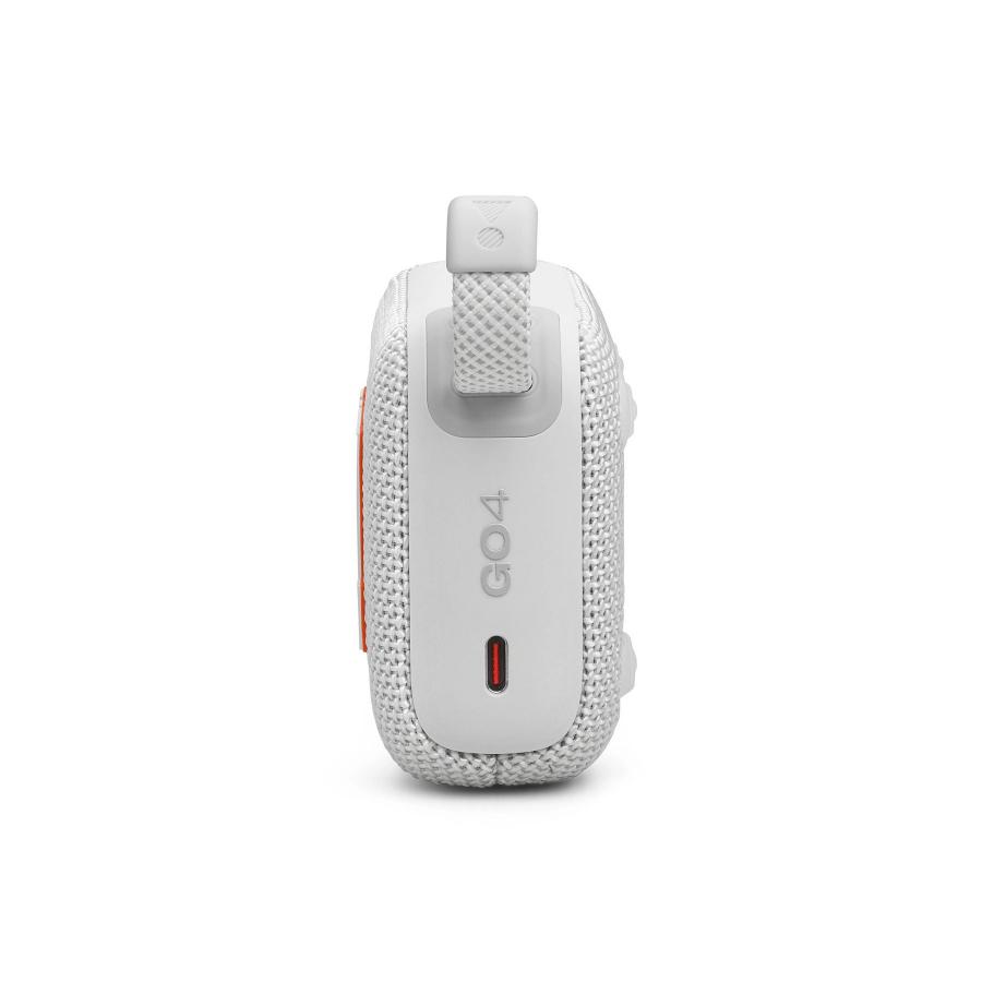 JBL GO4 Portable Bluetooth Speaker, Water/Dust proof IP67, (White)