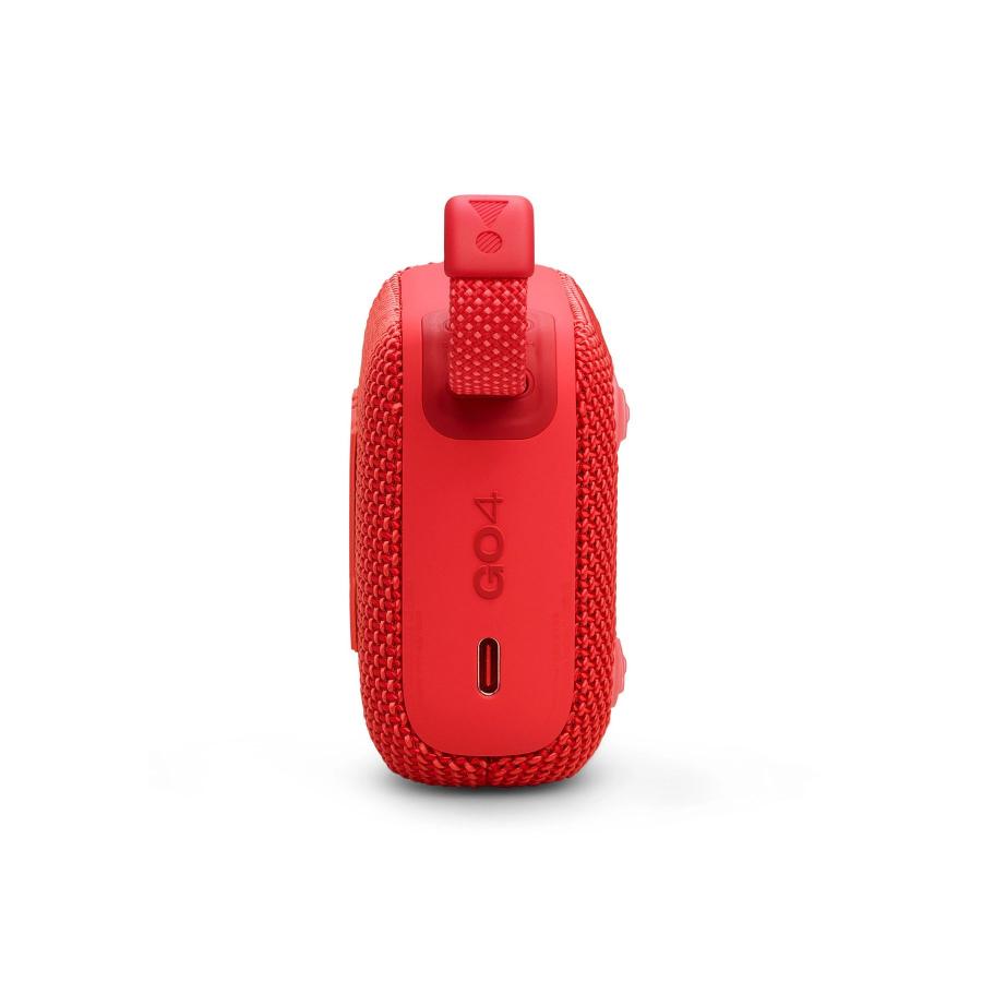 JBL GO4 Portable Bluetooth Speaker, Water/Dust proof IP67, (Red)