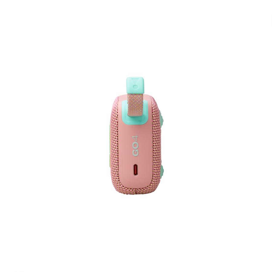 JBL GO4 Portable Bluetooth Speaker, Water/Dust proof IP67, (Pink)
