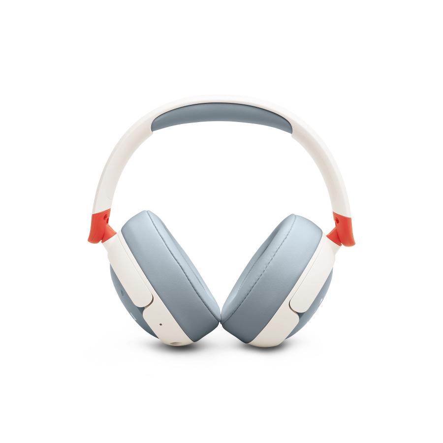 JBL Junior 470NC, Over-Ear Bluetooth Kids Headphones, Safe Sound (White)