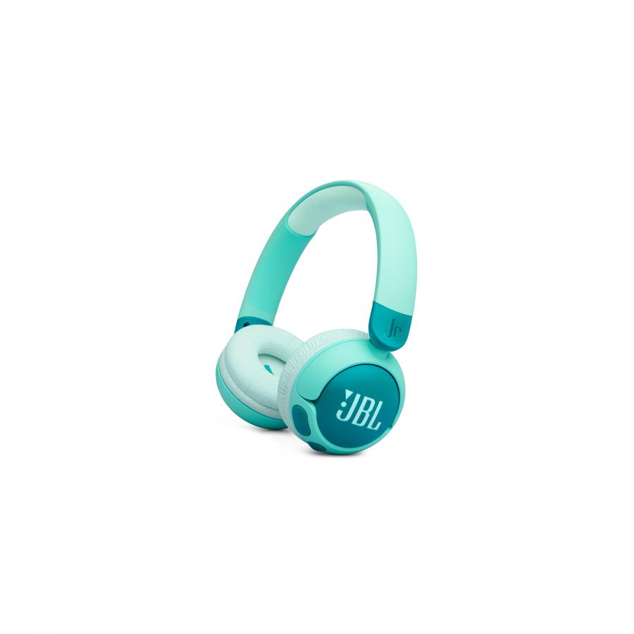 JBL Junior 320BT, On-Ear Bluetooth Kids Headphones, Safe Sound (Green)