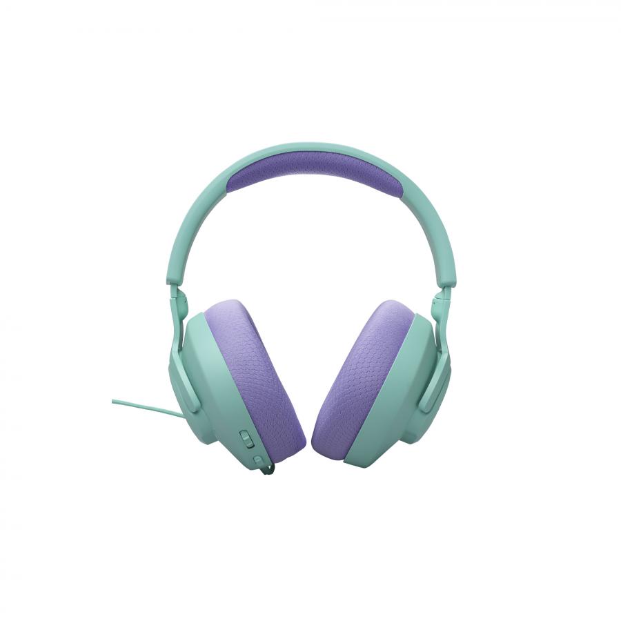 JBL Quantum 100M2, Over-Ear Wired Gaming Headset (Cyan)