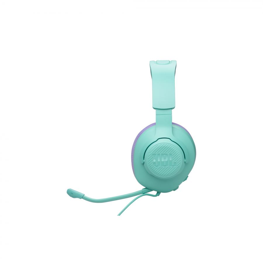 JBL Quantum 100M2, Over-Ear Wired Gaming Headset (Cyan)