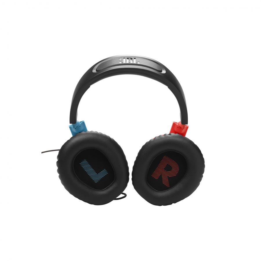JBL Quantum 100N, Nintendo Over-Ear Wired Gaming Headset (Blue/Red)