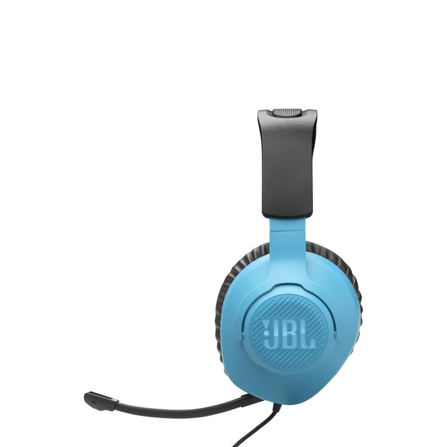JBL Quantum 100N, Nintendo Over-Ear Wired Gaming Headset (Blue/Red)
