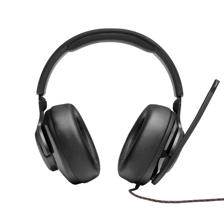 JBL Quantum 200, Over-Ear Wired Gaming Headset (Black)