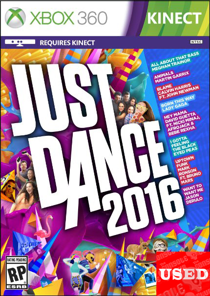 Just Dance 2016 X360 USED
