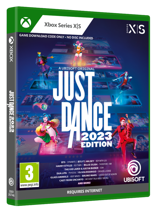 JUST DANCE 2023 ( Code In A Box ) XBOX Series X NEW