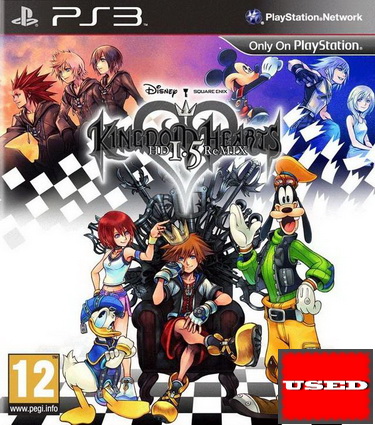 Kingdom Hearts HD 1.5 Remix PS3 USED