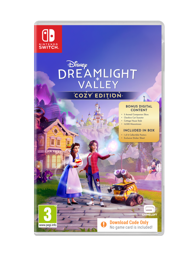 Disney Dreamlight Valley Cozy Edition Nintendo Switch NEW (Code in the Box)