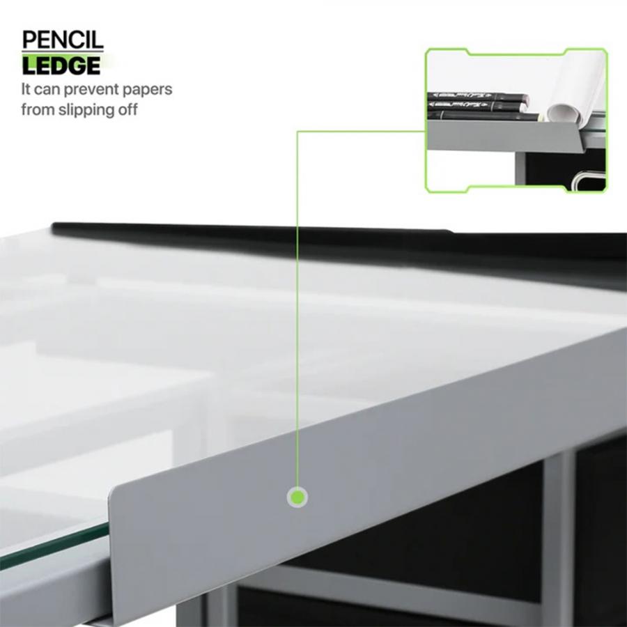 LAMTECH CRYSTAL DRAFTING TABLE