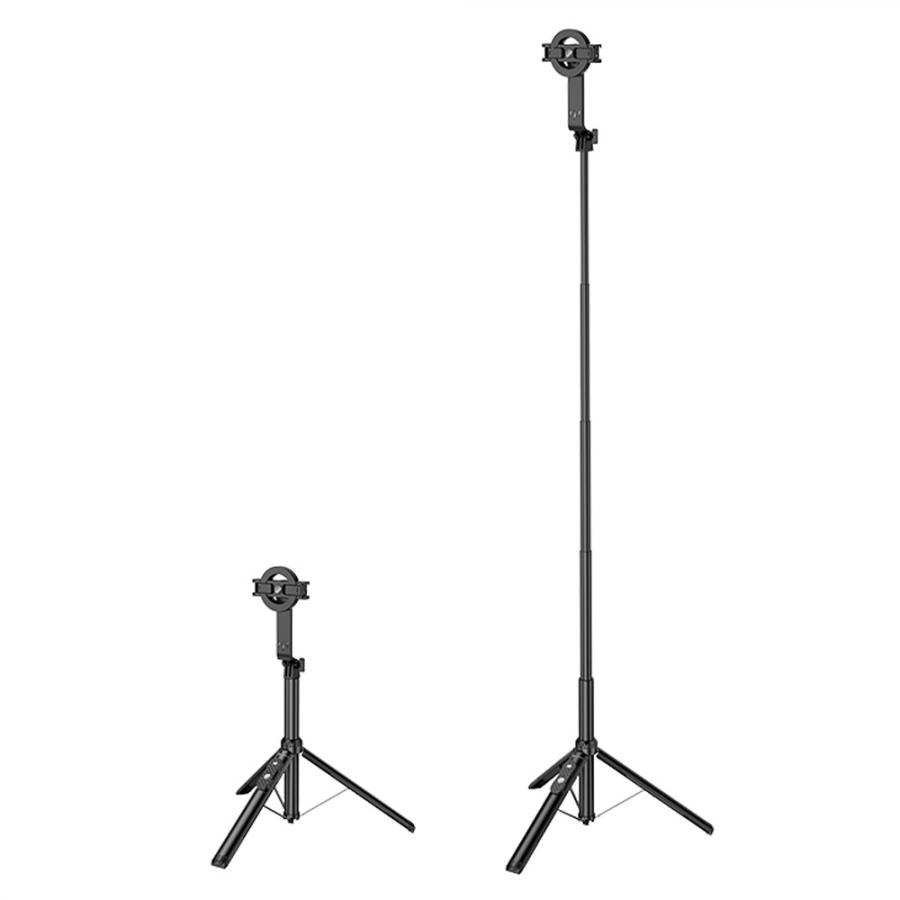 LAMTECH 2-IN-1 MAGNETIC BT5.2 LIVE BROADCAST HOLDER 1.5M BLACK