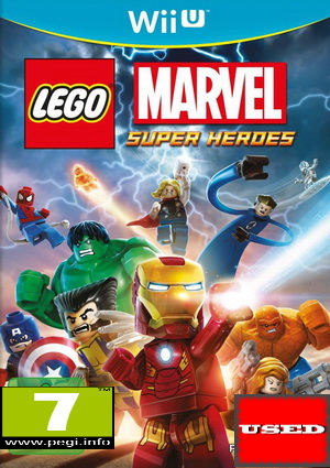 LEGO Marvel Super Heroes WiiU USED (No Manual)