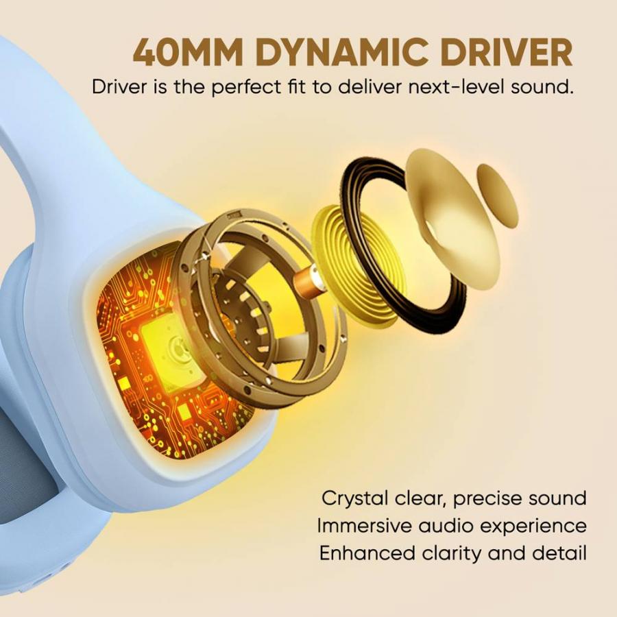 SONICGEAR BT5.4 OVER-EAR HEADPHONES AIRPHONE 5 RAINDROP