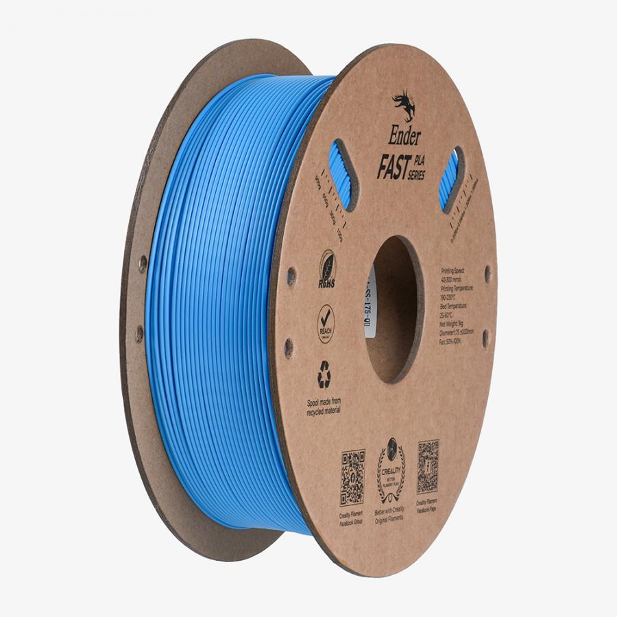 Creality Ender Fast PLA Light Blue 3D Printer Filament  1 kg Spool,1.82