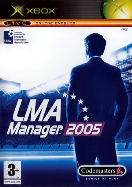 LMA Manager 2005 XBOX NEW 