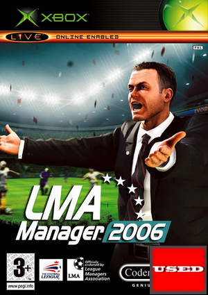 LMA Manager 2006 XBOX USED
