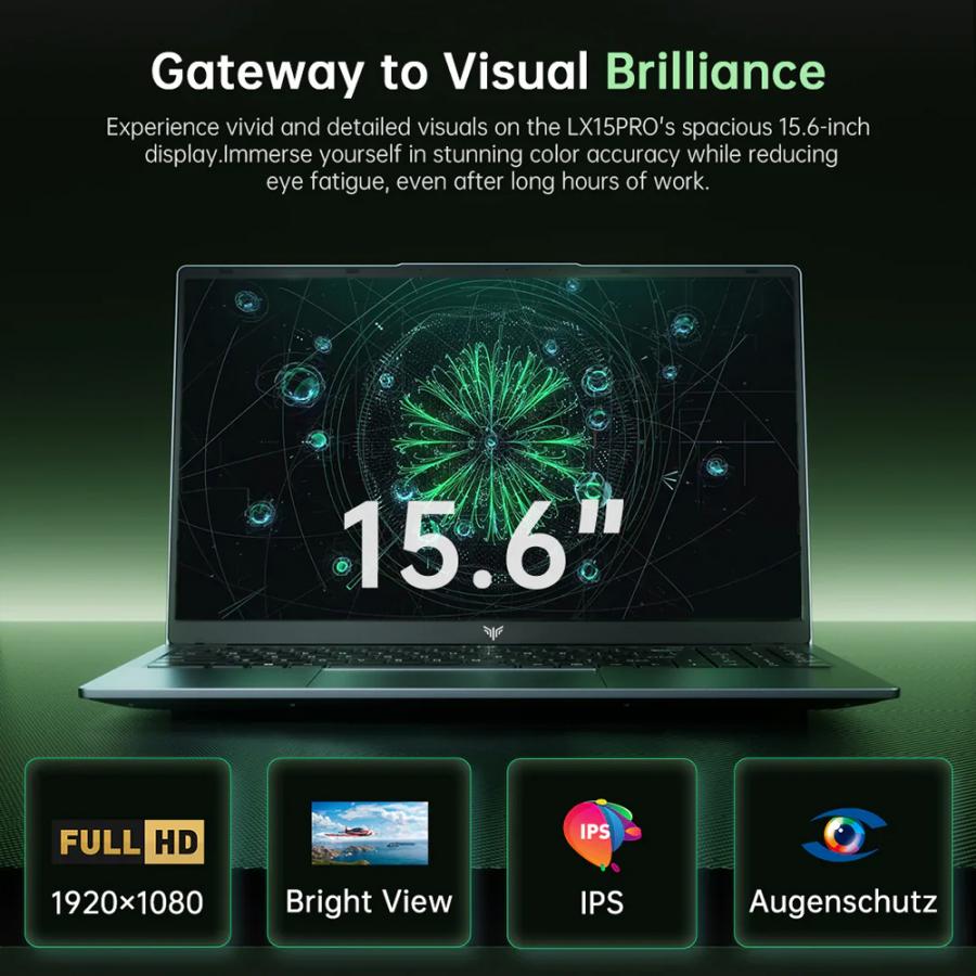 ACEMAGIC LAPTOP RYZEN 7 5700U (16GB+512GB) DDR4 WIN11 PRO