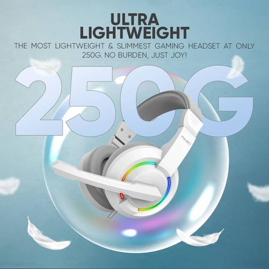 ARMMAGGEDDON GAMING HEADSET RGB 2.1 PULSE 1 CHROMA WHITE