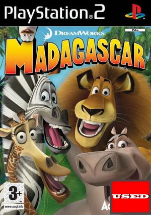 Madagascar PS2 USED