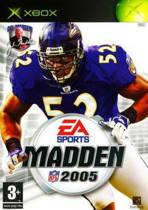 Madden NFL 2005 XBOX NEW  (Slightly Torned Up Seal)