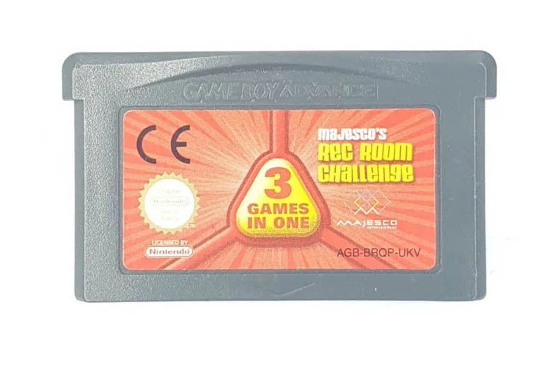 Rec Room Challenge GameBoy Advance UNBOXED