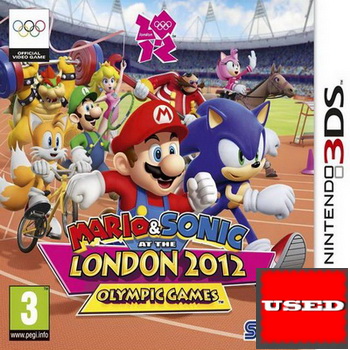 Mario & Sonic London 2012 Olympic Games 3DS USED (Cart Only)