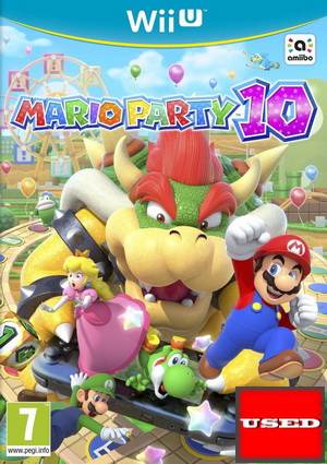 Mario Party 10 WIIU USED (No  Manual)