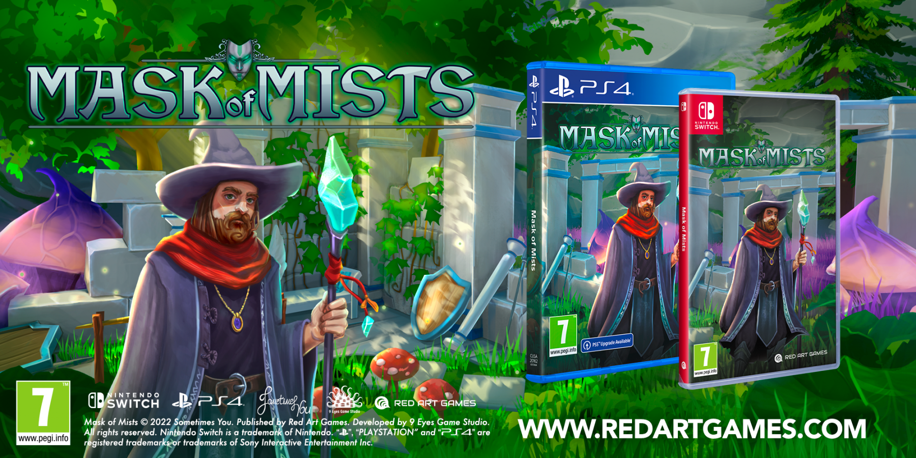 Mask of Mists Nintendo Switch NEW