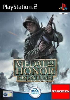 Medal of Honor Frontline PS2 USED (English Game / Dutch Cover)