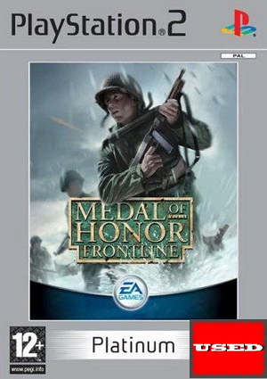 Medal of Honor Frontline (Platinum) PS2 USED (ONLY FRENCH)