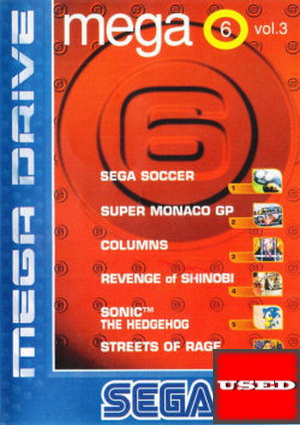 Mega 6 Vol. 3 MD USED (No Manual)