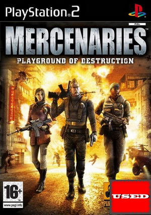 Mercenaries PS2 USED