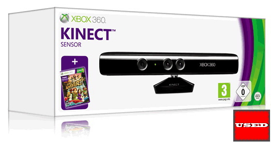 Microsoft Xbox 360 Kinect Sensor USED (Without Game)