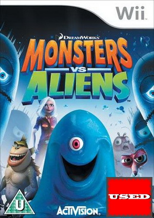 Monsters vs. Aliens Wii USED