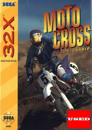 Motocross Championship 32X UNBOXED (NTSC )